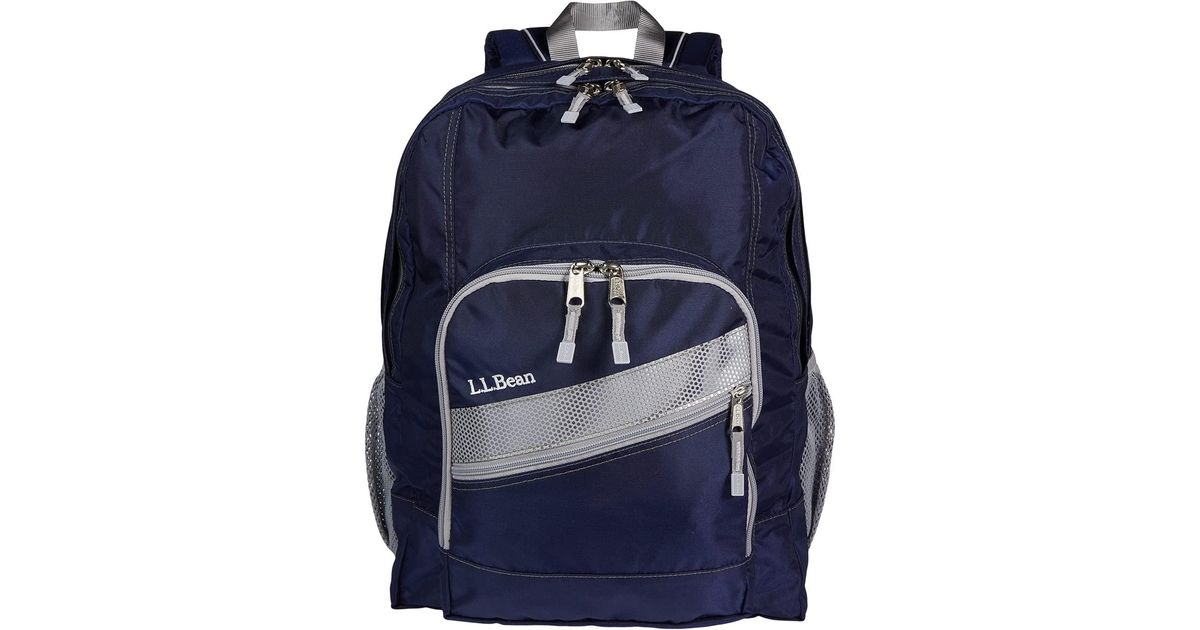 L.L. Bean Kids Deluxe Backpack in Blue Lyst