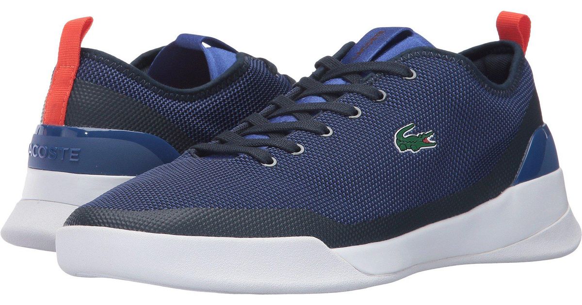 Lacoste Cotton Lt Dual 317 1 in Navy 