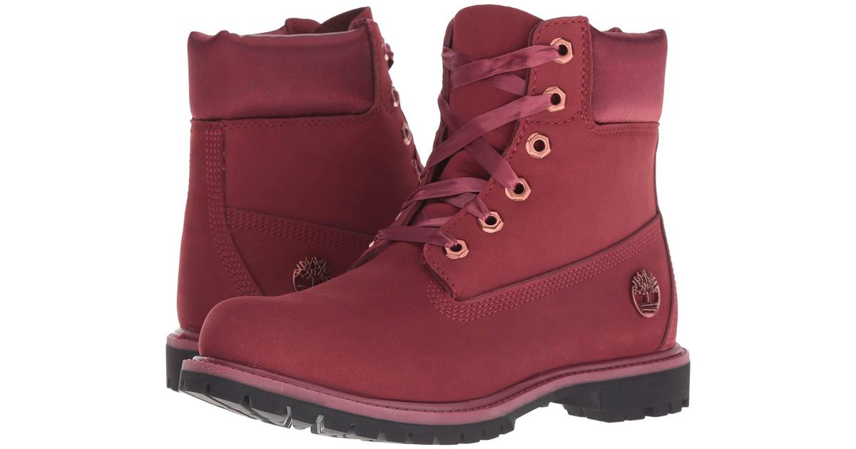 timberland burgundy nubuck