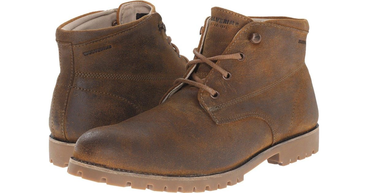wolverine chukka work boots