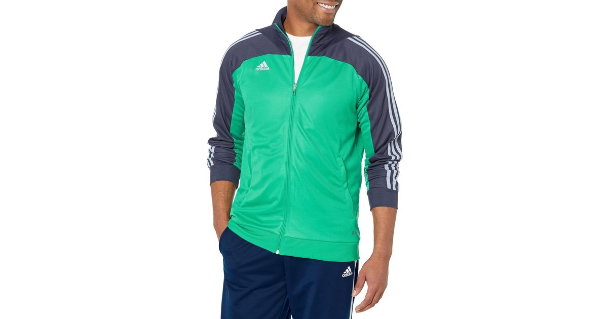 adidas Tiro Q2 Jacket in Green for Men | Lyst