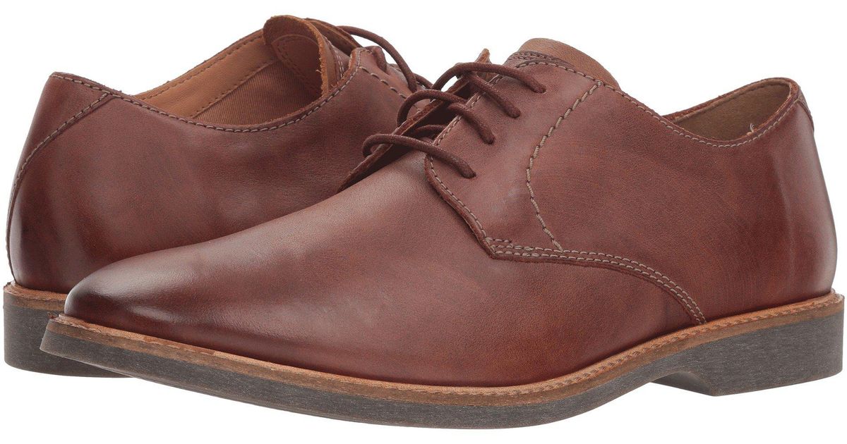 clarks atticus lace mahogany