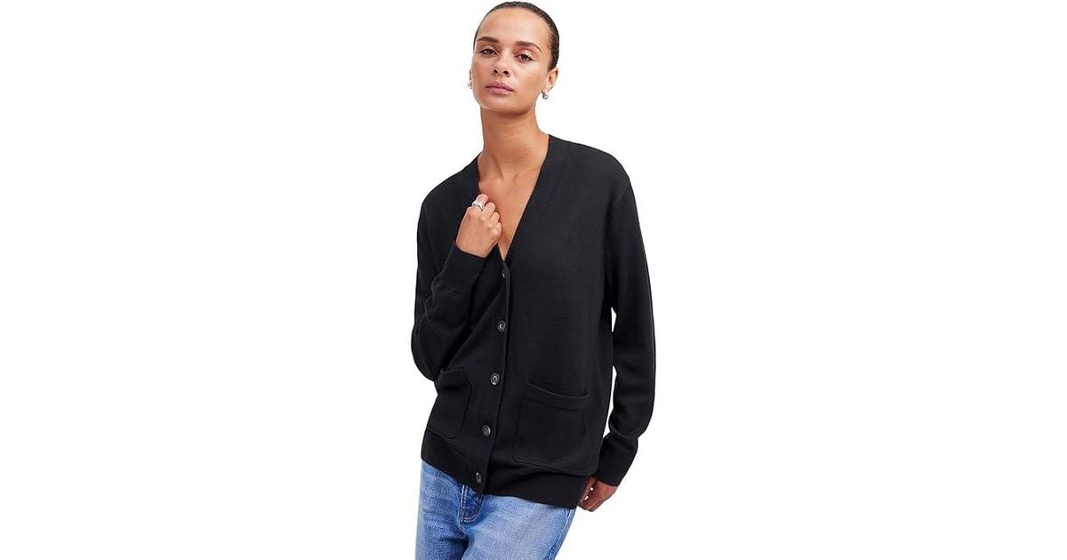 Madewell black cardigan deals