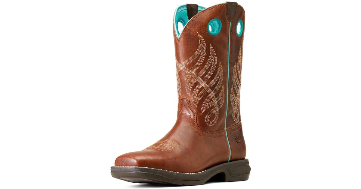 Ariat Anthem Myra Western Boots in Brown | Lyst