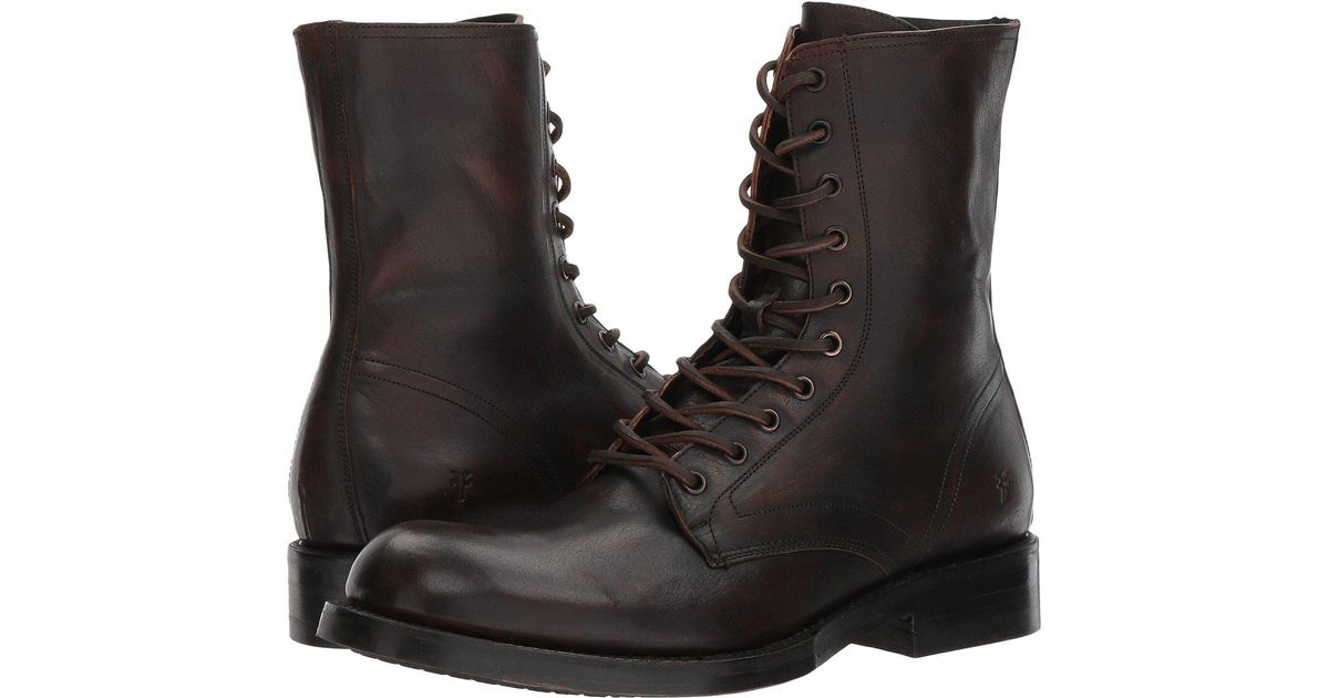 frye folsom plain toe boot
