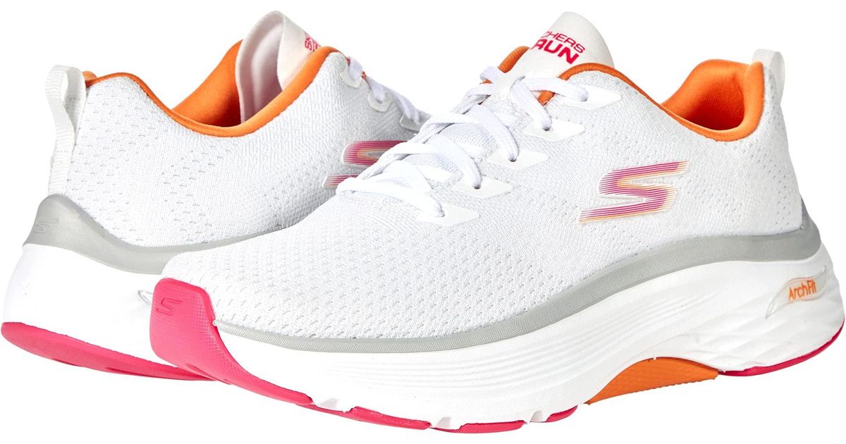 Skechers Synthetic Max Cushioning Arch Fit in White - Lyst