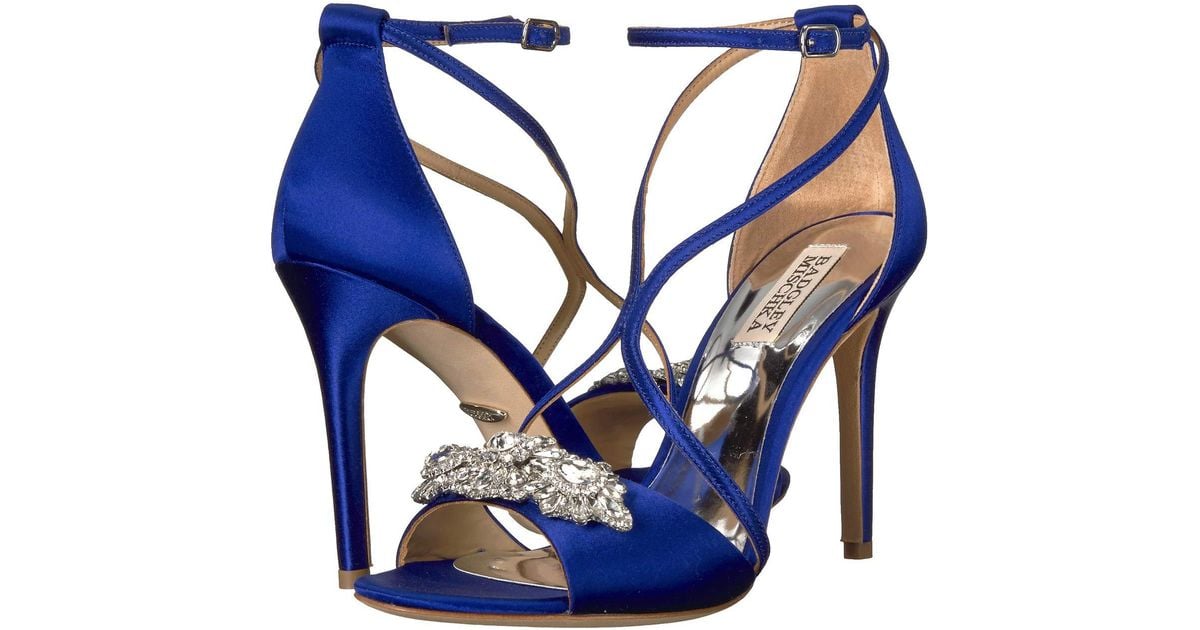 Vizzano 6403-203 Block Heel Sandal in Cobalt Blue Napa – Charley Boutique