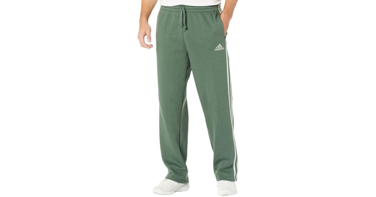 fleece open hem joggers
