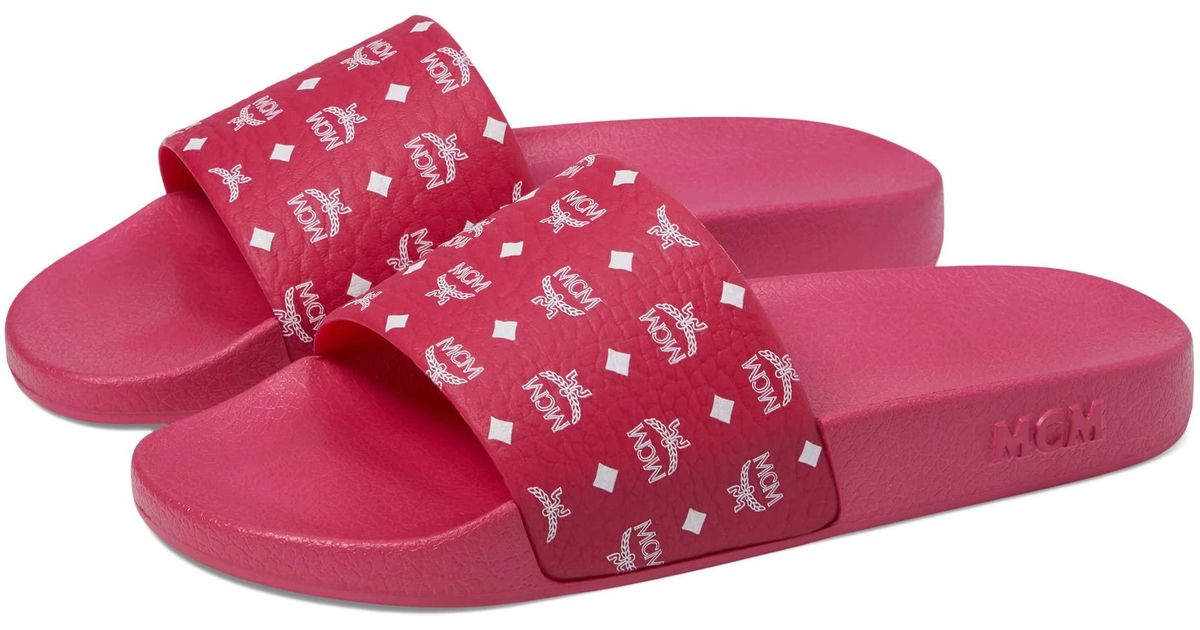 mcm pink shoes