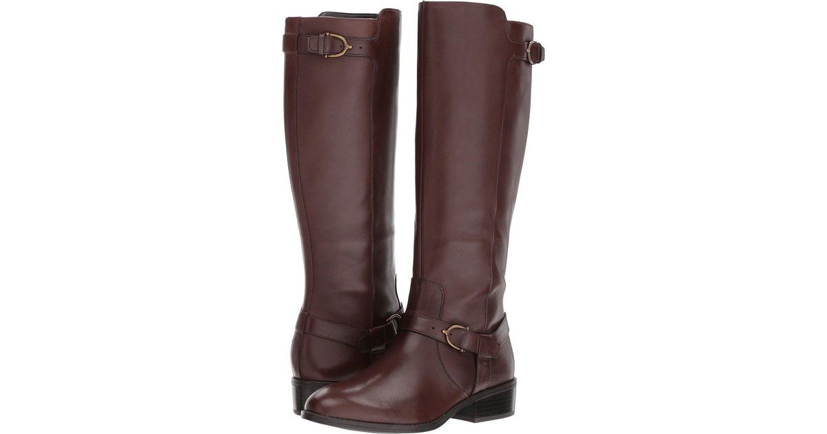ralph lauren margarite boot wide calf
