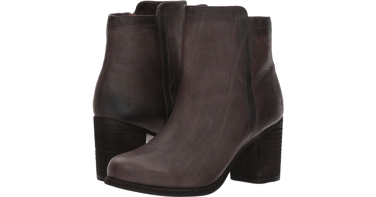 frye addie inside zip bootie