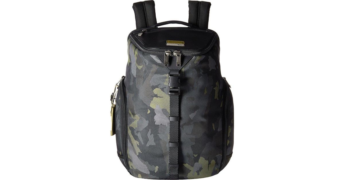 tumi green camo luggage
