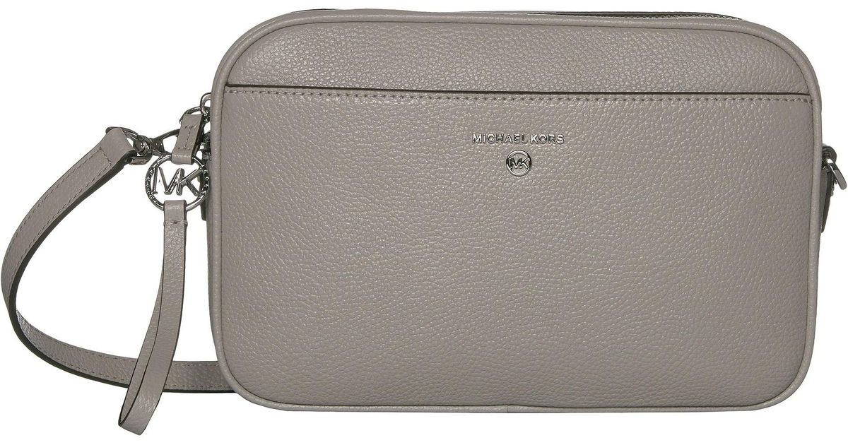 Michael michael kors jet set charm east west leather camera crossbody new arrivals
