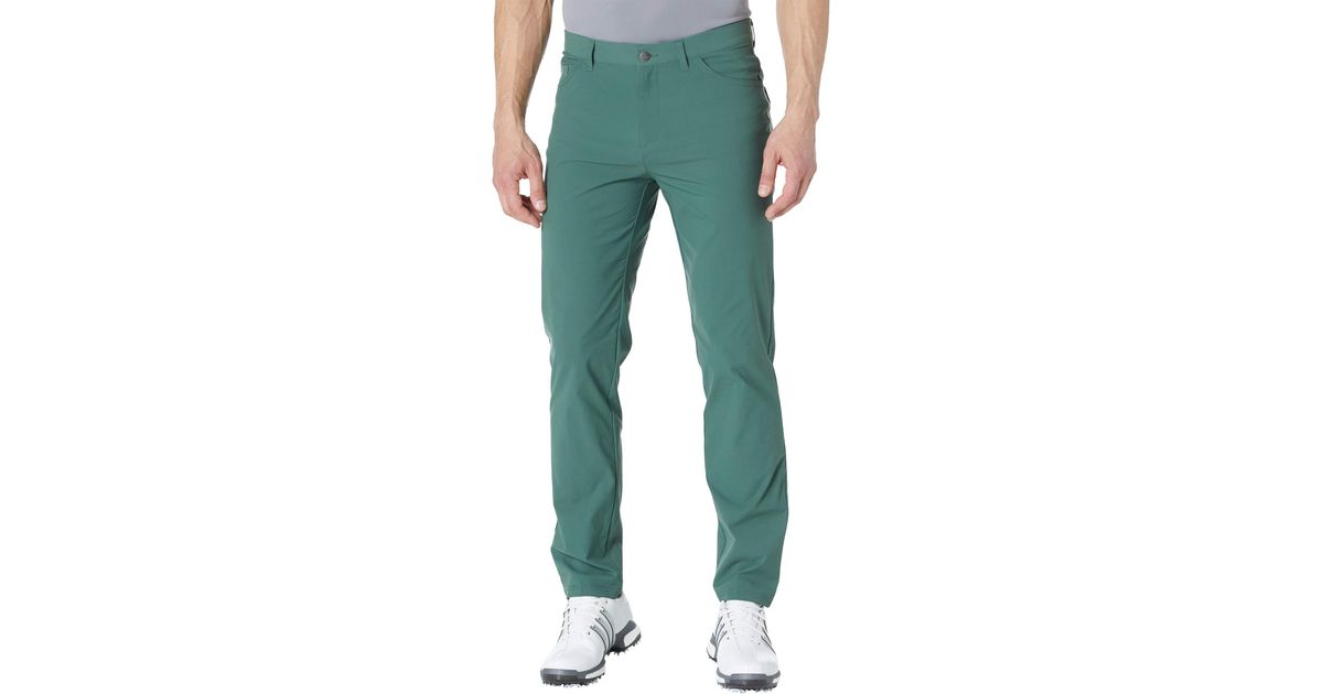 adidas green golf pants
