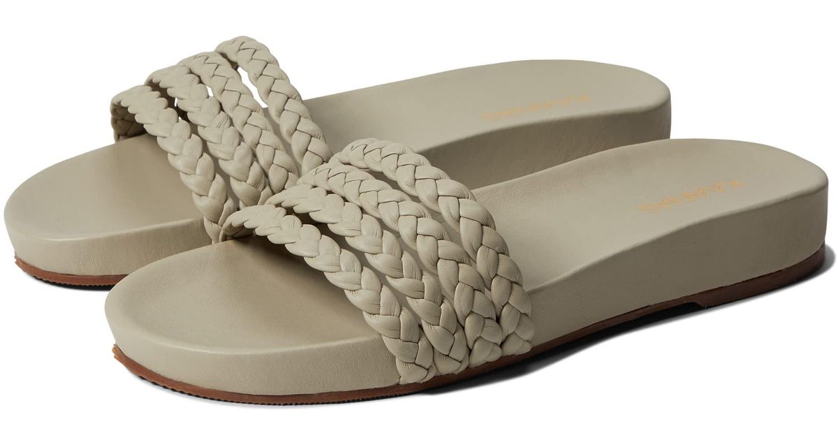 kaanas binjai double braid leather heel