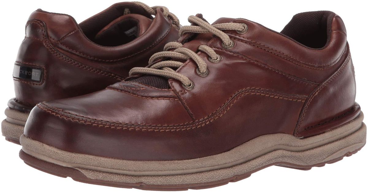 Rockport Wt Classic in Brown Leather (Brown) for Men - Lyst