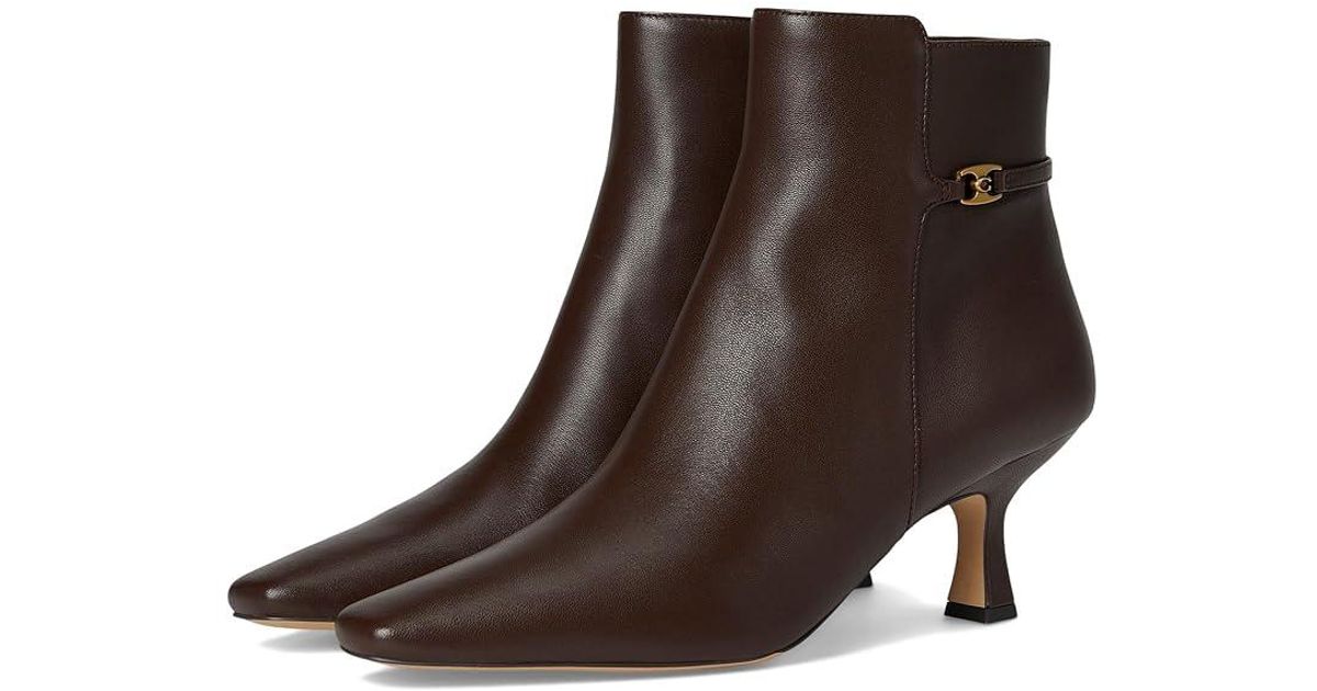 Coach Womens Pacey Bootie Black Size 6 B main image 1