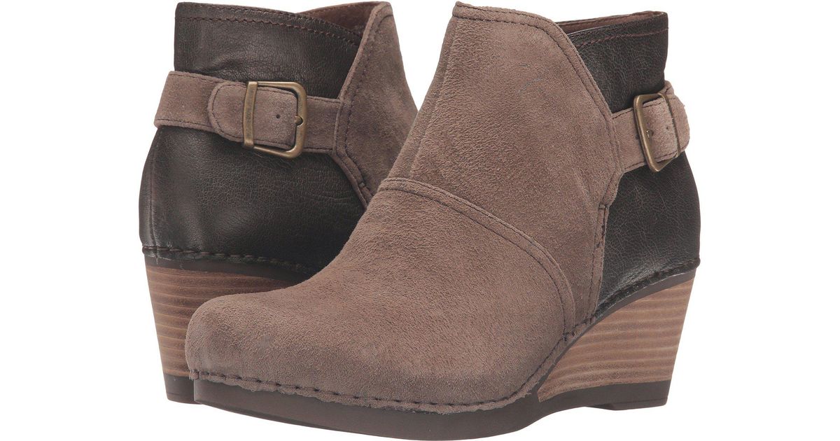 dansko shirley taupe