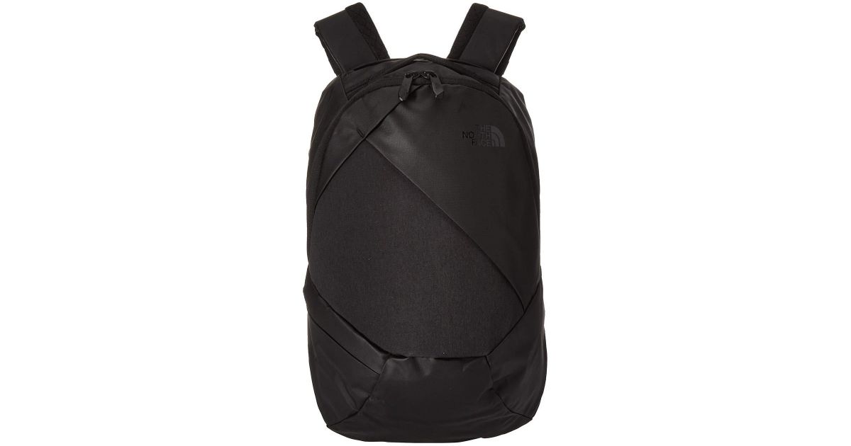 north face electra backpack black
