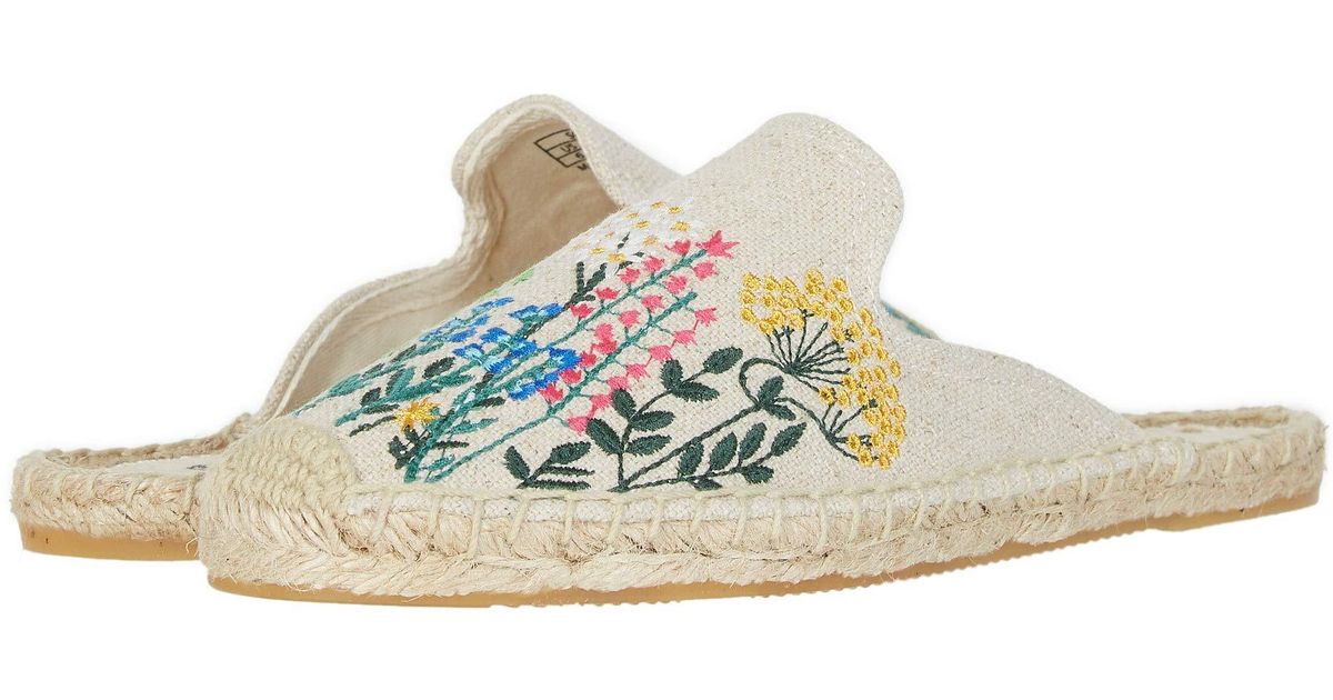 soludos wildflower mule