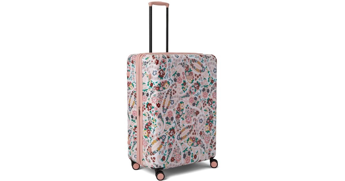 Vera Bradley Synthetic 29 Check In Hardside Rolling Suitcase Luggage Lyst