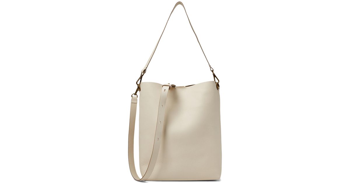 Madewell The Transport Bucket Bag in Natural Lyst