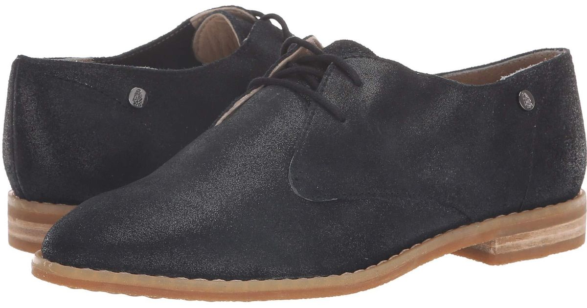 Hush Puppies Chardon Oxford (black Metallic Suede) Women�s