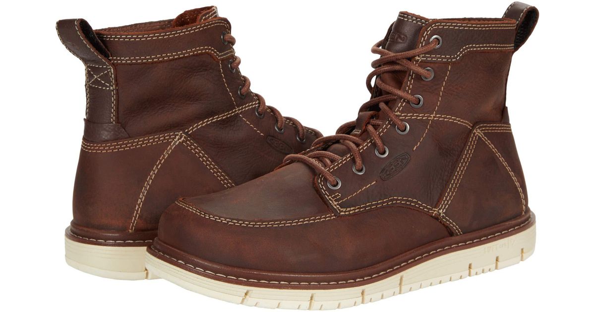 Keen Utility Rubber San Jose 6 Soft Toe in Brown - Lyst
