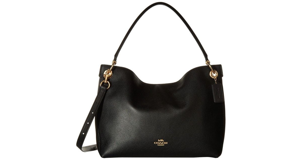 coach clarkson hobo black