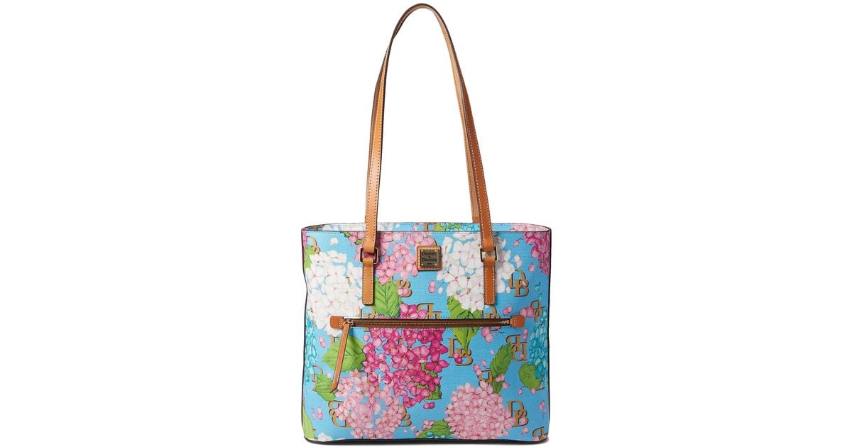 Dooney & Bourke Hydrangea Monogram Shopper - ShopStyle Tote Bags