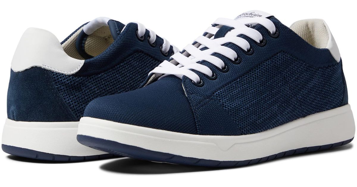 blue florsheim shoes