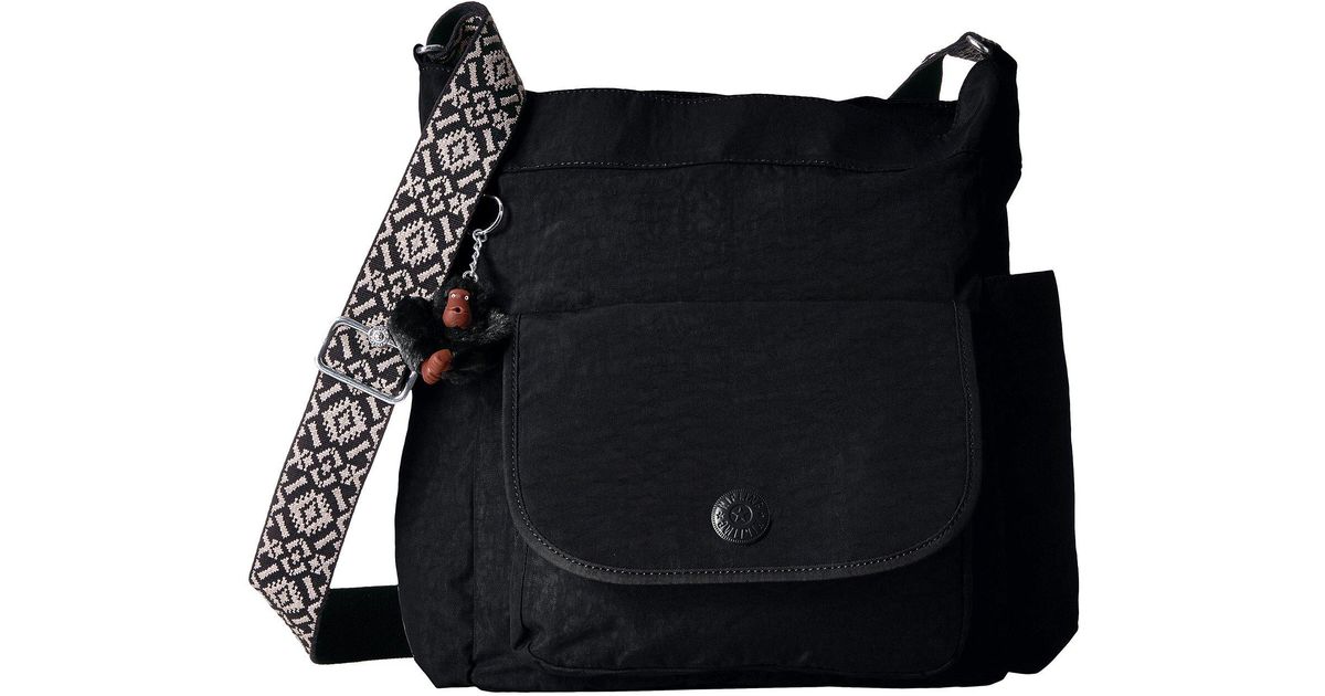Kipling Synthetic Nyrie in Black Lyst
