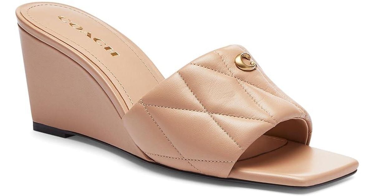 Coach wedge shoes best sale