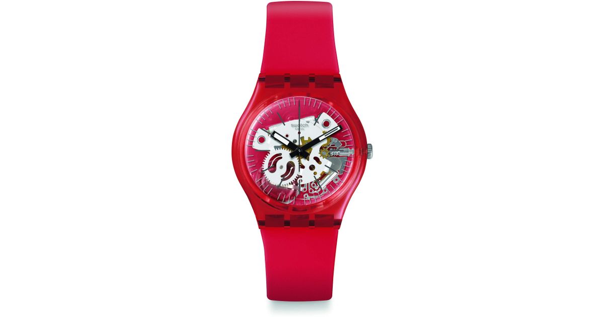 Swatch Rosso Bianco Gr178 In Red Lyst