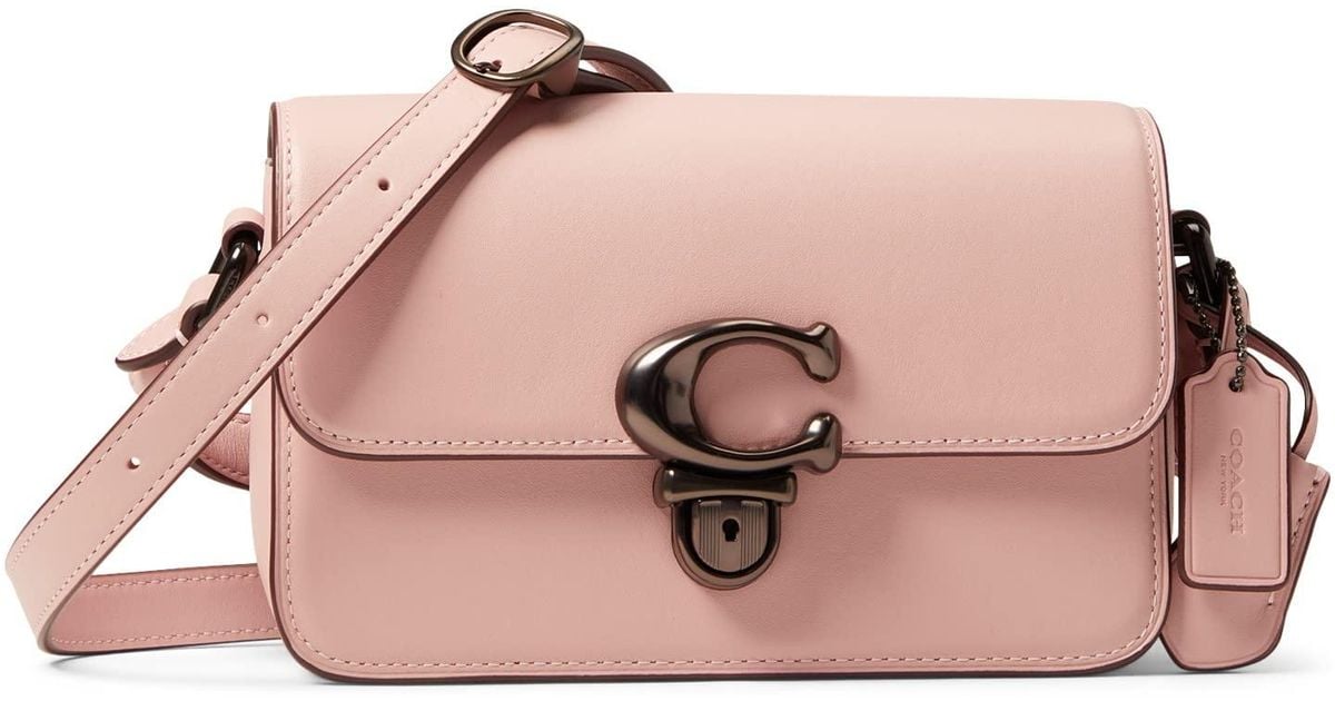 COACH Glovetanned Leather Studio Shoulder Bag 19 in Pink Lyst