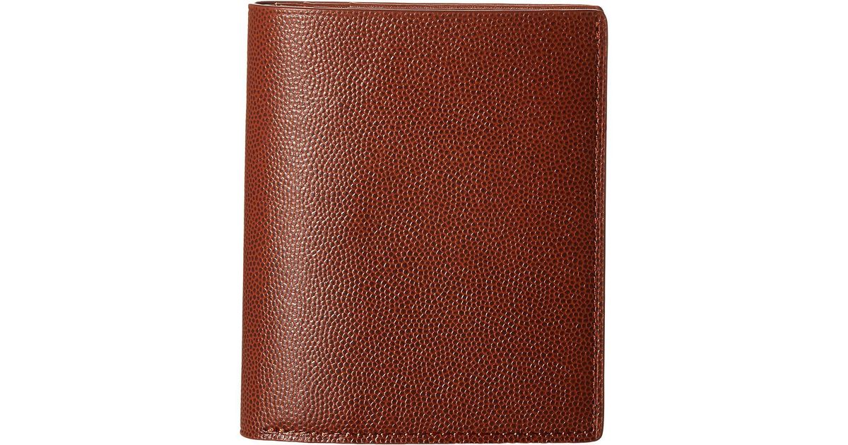 Want Les Essentiels De La Vie Leather Bradley Bi Fold Wallet In Cognac Brown For Men Lyst