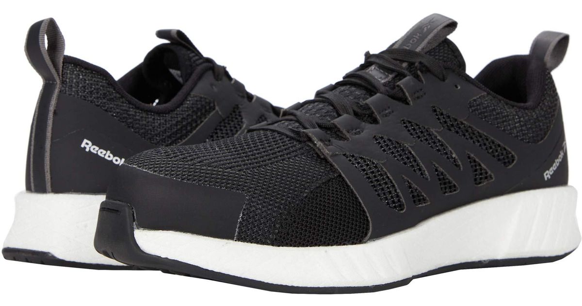 reebok fusion flexweave black