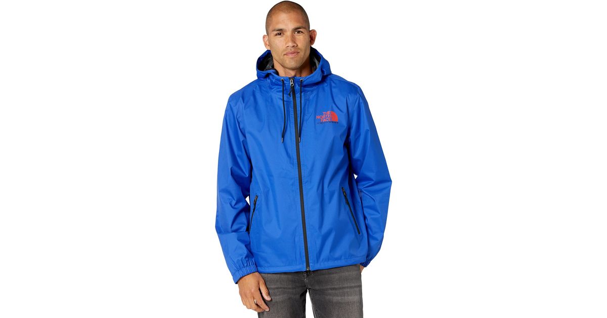 The North Face Synthetic Novelty Rain Shell in Blue for Men | Lyst