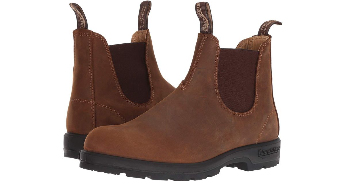blundstone leather