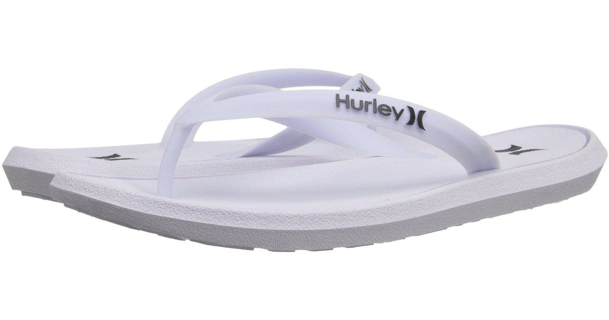 hurley one and only flip flops