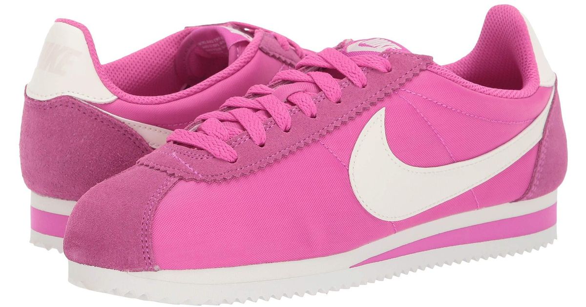 pink nike cortez shoes