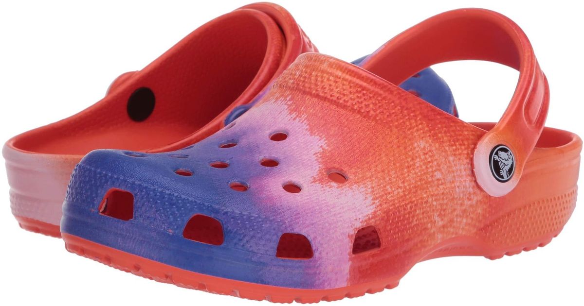 tangerine crocs