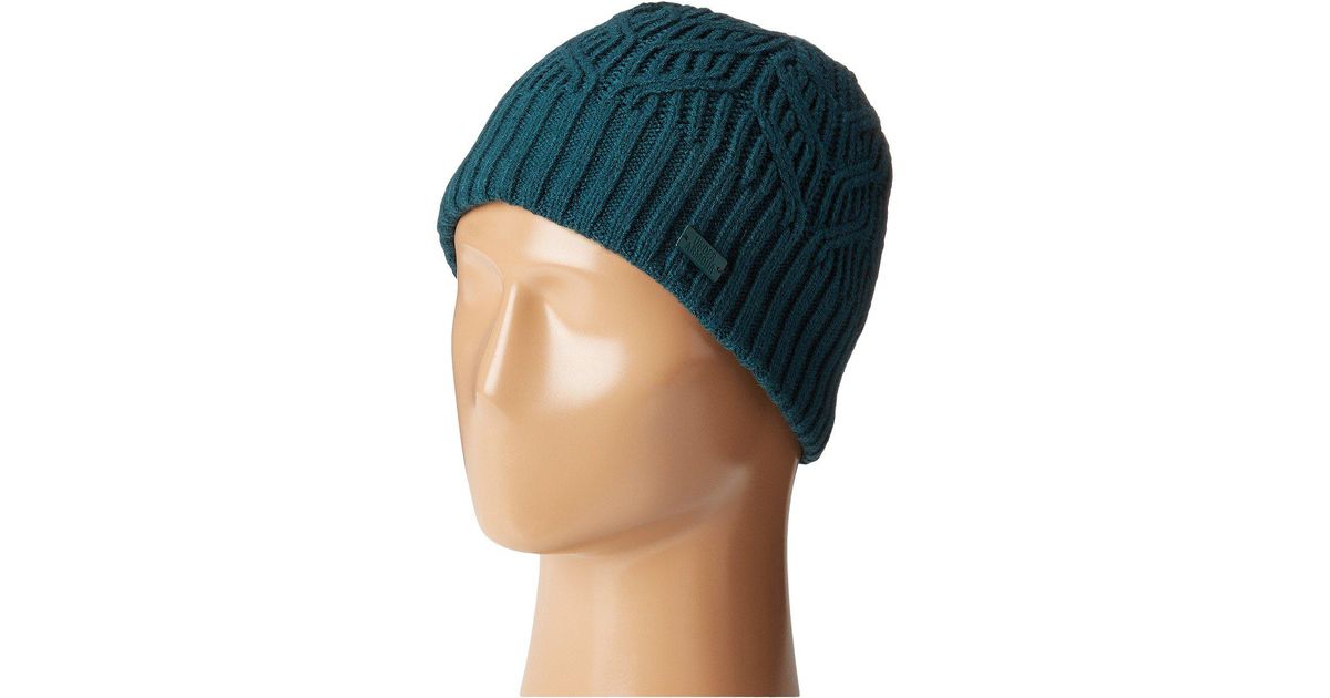 under armour green beanie