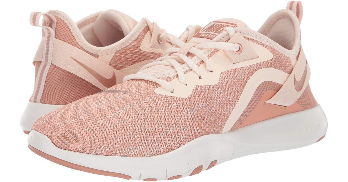 pink and gold nike trainers
