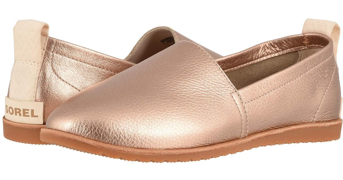 sorel ella slip on shoes