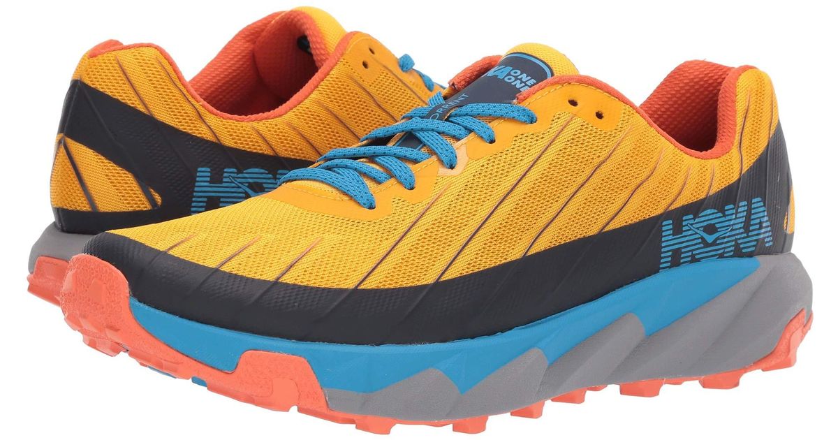 Download Hoka One One Torrent in Yellow (Orange) for Men - Lyst