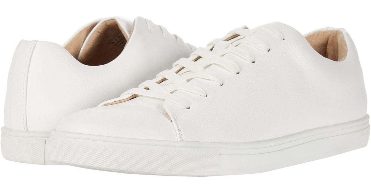 Kenneth Cole Leather Stand Sneaker C in White for Men | Lyst