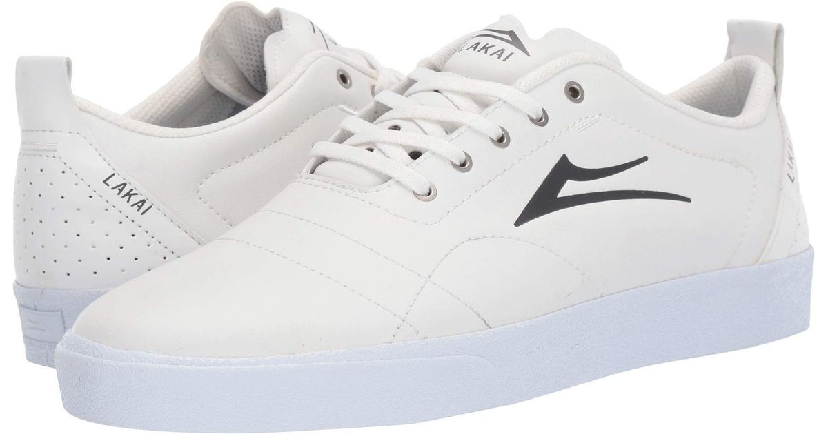 lakai skate shoes white