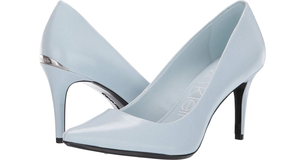 pastel blue heels