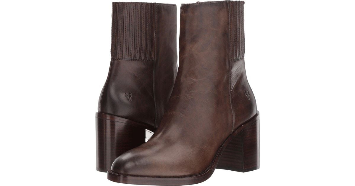 frye pia chelsea short boot